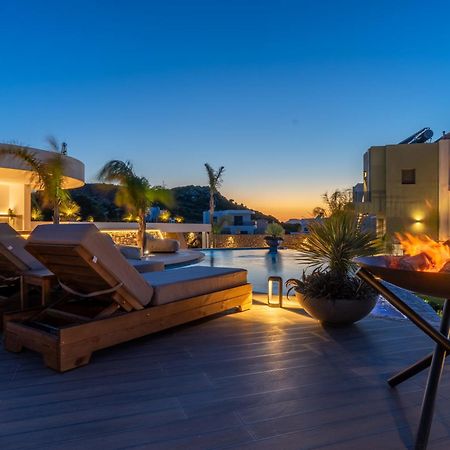 Rhode Luxury Villa Kalithies Exterior foto