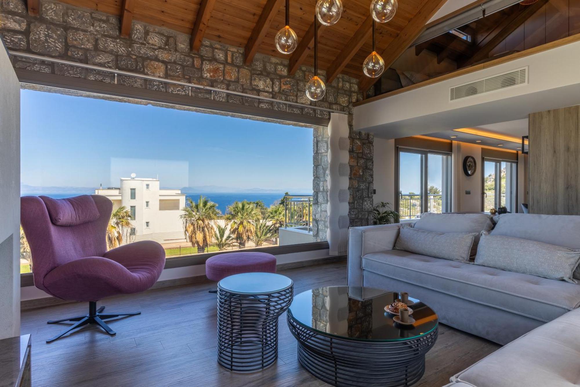 Rhode Luxury Villa Kalithies Exterior foto