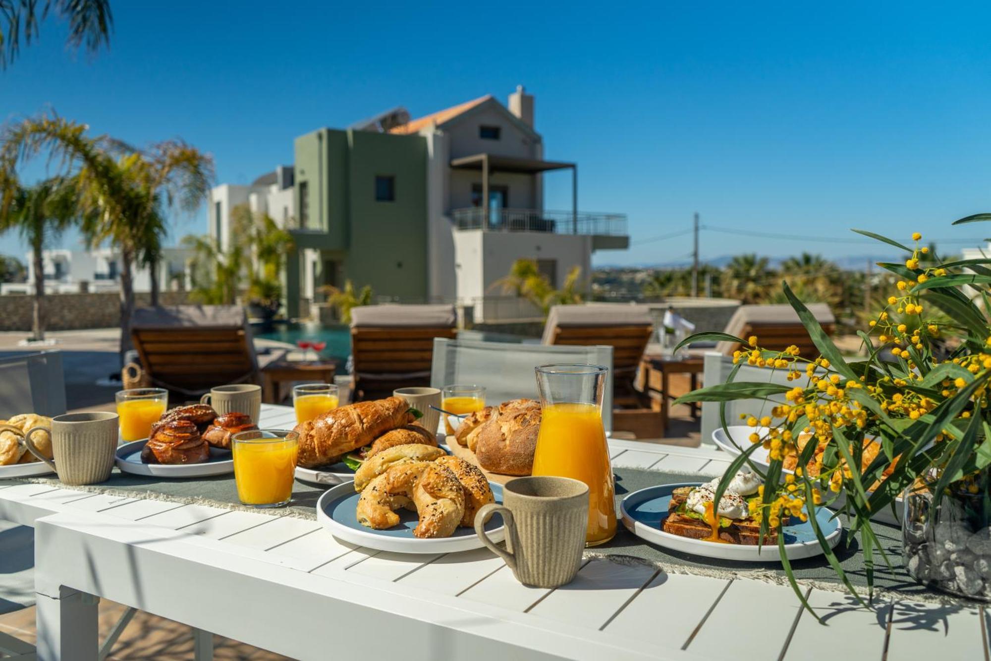 Rhode Luxury Villa Kalithies Exterior foto