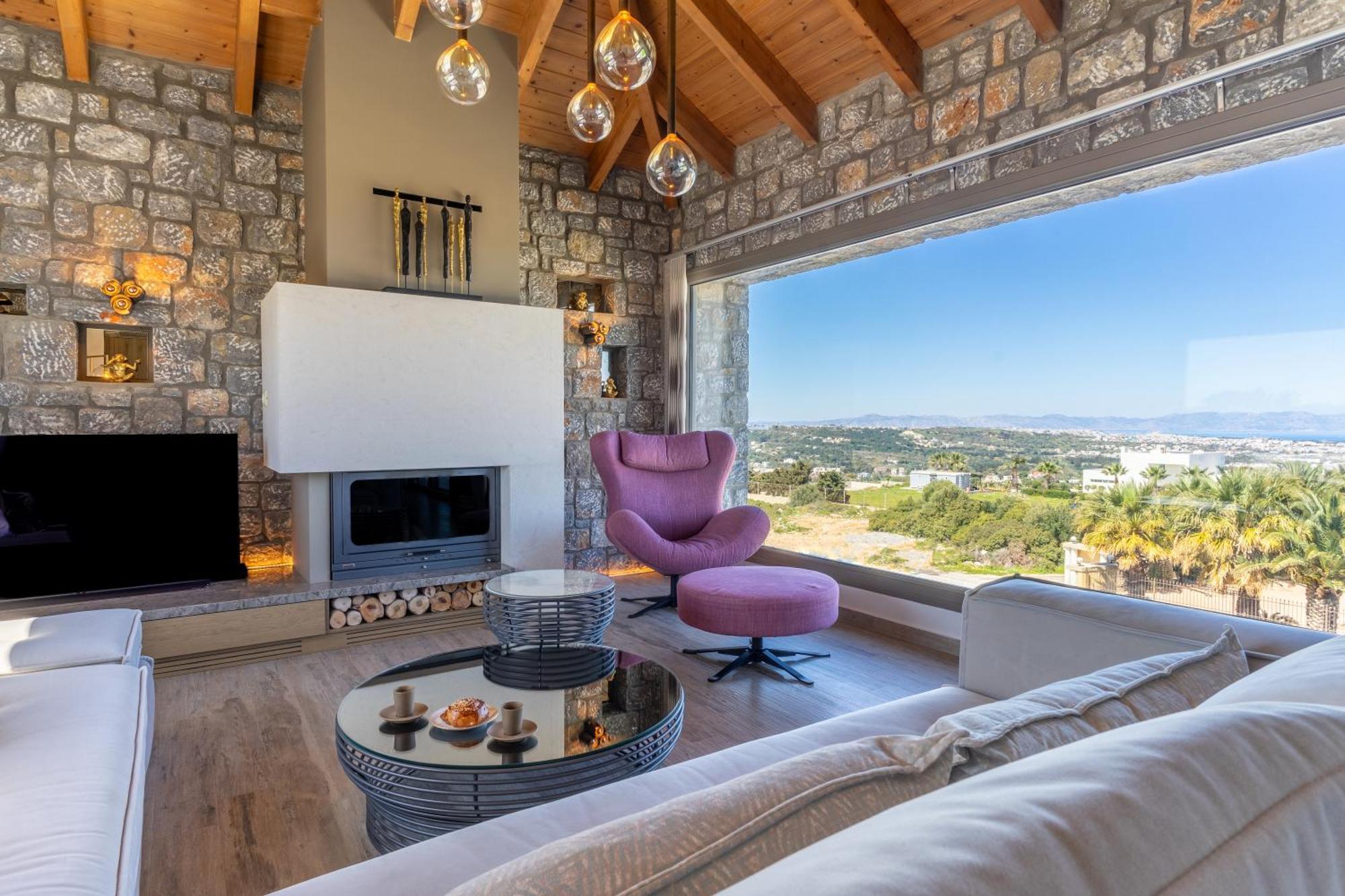 Rhode Luxury Villa Kalithies Exterior foto