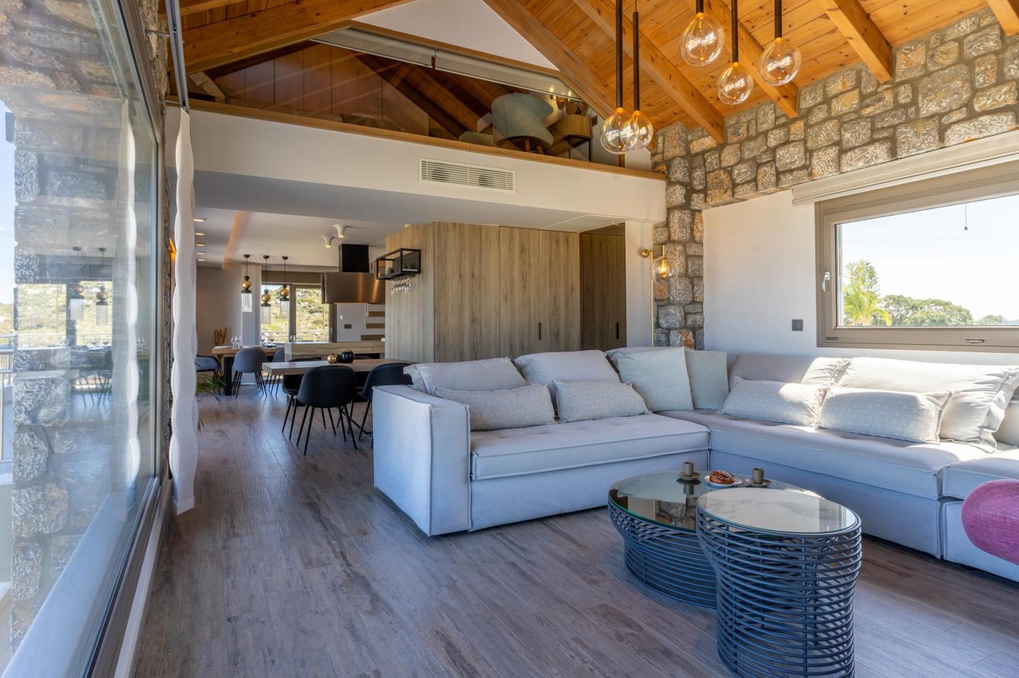Rhode Luxury Villa Kalithies Exterior foto