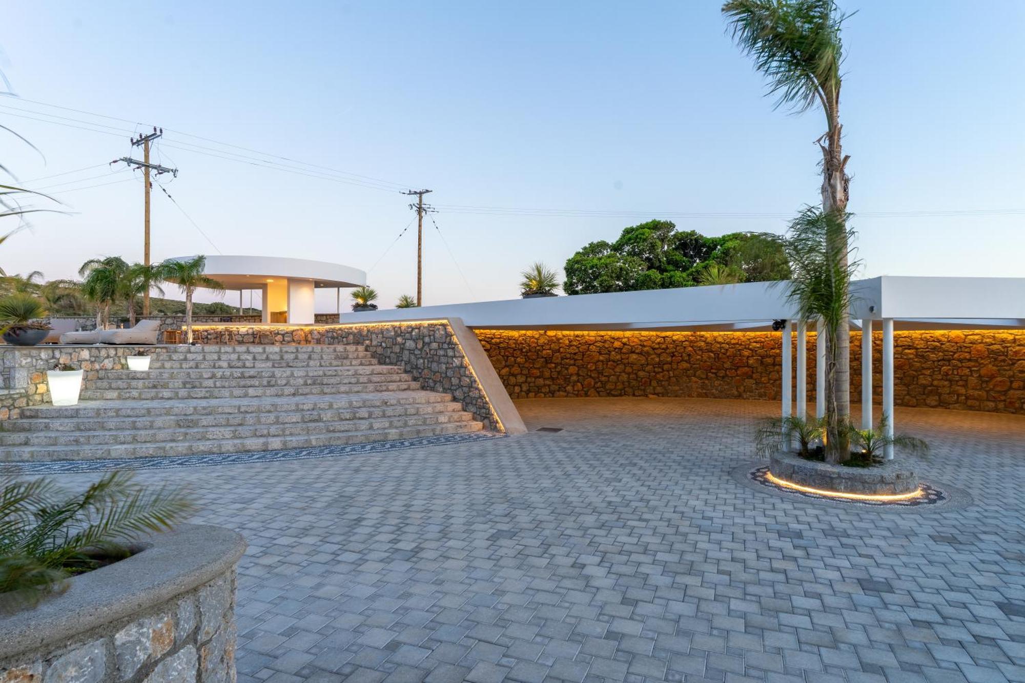 Rhode Luxury Villa Kalithies Exterior foto